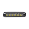 luz perimetral , 12 leds ultra brillantes, color rojo / claro