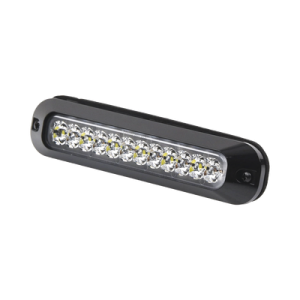 luz perimetral , 12 leds ultra brillantes, color rojo / claro