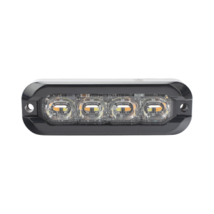 luz perimetral , 8 led ultra brillantes, dual color ambar / claro