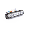 luz perimetral , 12 led ultra brillantes, dual color ambar / claro