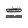 luz perimetral , 12 led ultra brillantes, dual color ambar / claro