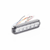luz perimetral , 12 leds ultra brillantes, dual color rojo / claro