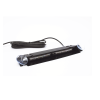 luz de visera, 12 24 vcc con enchufe vehicular, doble cabezal, dual color, ámbar/blanco