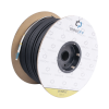 carrete de fibra Óptica monomodo con conectores lc lc duplex, reforzada con kevlar, de 150 metros, para instalaciones subterráneas por tubería