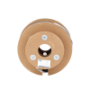 carrete de fibra Óptica monomodo con conectores lc lc duplex, reforzada con kevlar, de 150 metros, para instalaciones subterráneas por tubería