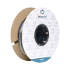 carrete de fibra Óptica monomodo con conectores lc lc duplex, reforzada con kevlar, de 50 metros, para instalaciones subterráneas por tubería