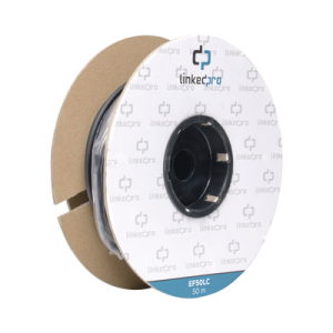 carrete de fibra Óptica monomodo con conectores lc lc duplex, reforzada con kevlar, de 50 metros, para instalaciones subterráneas por tubería