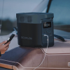 estación de energía portátil delta 2 1024wh litio lfp / 6 ac 1800 w (max. 2200w) / 2 usb c 100w / capacidad para aumentar respaldo / cargador de coche 10a a 12.6v / conectividad wifi y bluetooth (app) / carga solar 500w max.