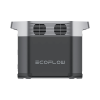 estación de energía portátil delta 2 1024wh litio lfp / 6 ac 1800 w (max. 2200w) / 2 usb c 100w / capacidad para aumentar respaldo / cargador de coche 10a a 12.6v / conectividad wifi y bluetooth (app) / carga solar 500w max.