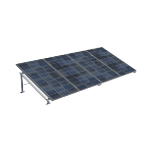 montaje de piso de alta resistencia para instalación de 4 paneles solares de hasta 1300 x 2400 mm (revisar módulos compatibles)