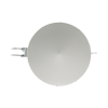 antena siklu de 2 pies para radios etherhaul (eh1200, eh2500, eh8010), rango 71 86 ghz, 50 dbi, incluye kit de montaje para radios etherhaul