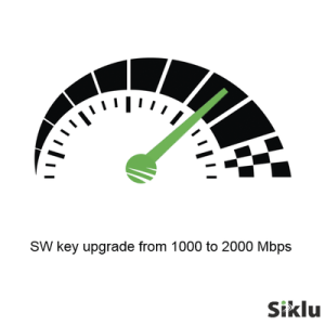 licencia upgrade de 1000 a 2000 mbps para serie eh 2500fx