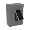 base de pared con Ángulo ajustable para lectora: dsk 1t 671m