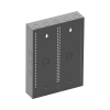 gabinete de medios de 19 pulgadas de alto, para empotrar en pared (360 x 478 x 95 mm).