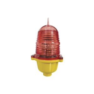 estrobo led de obstrucción color rojo (110 vca de entrada) / luz fija