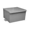 gabinete de telecom. de acero galvanizada con plato interior (400 x 400 x 250 mm). se puede poner candado.