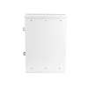gabinete para instalación de 2 baterías pl110d12, fabricado en lámina galvanizada, accesorios para piso o poste (no incluidos)