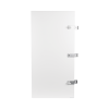 gabinete para instalación de 3 baterías pl110d12, fabricado en lámina galvanizada, accesorios para piso o poste (no incluidos)