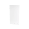 gabinete para instalación de 3 baterías pl110d12, fabricado en lámina galvanizada, accesorios para piso o poste (no incluidos)