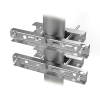 montaje galvanizado para instalar en poste o pared gabinetes con iniciales eipcb