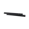 rack de 2 postes, estándar 19", 45 unidades, fabricado en acero, base "l" para anclar a piso.