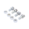 kit de 12 tornillos y 12 tuercas para expandir rack.