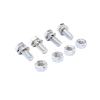 kit de 12 tornillos y 12 tuercas para expandir rack.