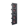 bocina de pared | 4 woofers de fibra de carbono 6.5'' | tweeter de titanio 1'' | 250w