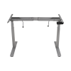 base de escritorio motorizado profesional / altura ajustable 60 125cm / estructura estable / funcionamiento suave / 3 preset de posiciones / color gris / soporta hasta 100kg de carga