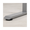 base de escritorio motorizado profesional / altura ajustable 60 125cm / estructura estable / funcionamiento suave / 3 preset de posiciones / color gris / soporta hasta 100kg de carga