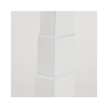 base de escritorio motorizado profesional / altura ajustable 60 125cm / estructura estable / funcionamiento suave / 3 preset de posiciones / color blanco / soporta hasta 100kg de carga