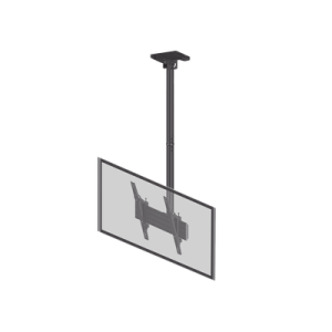 montaje de techo para pantallas de 32" 75i"| vesa 100 x 100 hasta 400 x 400| capacidad máxima de carga 50kg