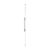 montaje cableado de acero| suelo a techo| capacidad máx. de carga 30kg| para pantallas de 32" ~ 75"| vesa 400 x 600