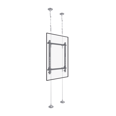 montaje cableado de acero| suelo a techo| capacidad máx. de carga 30kg| para pantallas de 32" ~ 75"| vesa 400 x 600 montaje cableado de acero| suelo a techo| capacidad máx. de carga 30kg| para pantallas de 32" ~ 75"| vesa 400 x 600