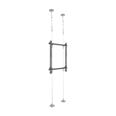 montaje cableado de acero| suelo a techo| capacidad máx. de carga 30kg| para pantallas de 32" ~ 75"| vesa 400 x 600 montaje cableado de acero| suelo a techo| capacidad máx. de carga 30kg| para pantallas de 32" ~ 75"| vesa 400 x 600