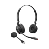jabra engage 55, auricular stereo versión ms con aislamiento de ruido activa, adaptador dect usb a (9559 450 125)