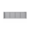 envr unifi enterprise con soporte para hasta 210 cámaras hd, 140 cámaras 2k o 70 cámaras 4k, con unifi protect & access, 1 puerto rj45 10g, 2 puertos sfp+ 10g y 16 bahías para discos duros