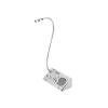 sistema de intercomunicación | ideal para ventanillas | audio de voz de dos vías | 12v/1a 2w | micrófono interior + micrófono exterior