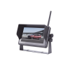 sistema profesional inalámbrico de cámara de reversa infrarroja y monitor touch de 7" para vehículos de trabajo y montacargas