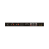 amplificador de audio | 2 x 60w | baja impedancia 4 8Ω | reproductor bluetooth, usb, sd | efectos integrados delay, echo, repeat