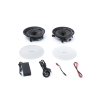 kit de bocinas de plafón 6.5in | conexión bluetooth | 2 x 20w | frameless | bocina pasiva + bocina activa |