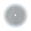 altavoz de techo | 8" | 1.87w 15w | 70/100v | material abs | rejilla metálica