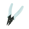 pinza de corte micro de 5" (125 mm). acero c/mango ergonómico de pvc. uso electrónico. corte al ras.