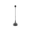 micrófono | cuello de ganso con base | soporta phantom | salida balanceada xlr