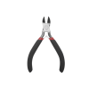 juego de 3 mini pinzas de corte de 5". incluye: pinza de punta redonda, diagonal y punta de aguja.