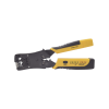 pinza 3 en 1: pelacables/ terminado/ probador para utp. enchufe modular de prueba para rj45/rj11/rj22.