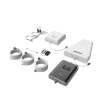 kit amplificador de señal celular 2g, 3g, 4g y 5g / mejora llamadas convencionales y volte / amplifica señal de telcel, at&t, movistar, bait,diri y más / cubre hasta 300 m² con una antena y hasta 600 m² con 2 antenas.