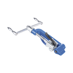 flejadora manual ajustable con corte para fleje de 3/4" y 5/8".