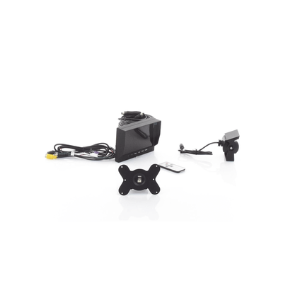 sistema profesional de cámara de reversa y monitor alámbrico para vehículos de trabajo y montacargas sistema profesional de cámara de reversa y monitor alámbrico para vehículos de trabajo y montacargas