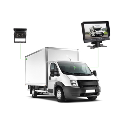 sistema profesional de cámara de reversa y monitor alámbrico para vehículos de trabajo y montacargas sistema profesional de cámara de reversa y monitor alámbrico para vehículos de trabajo y montacargas
